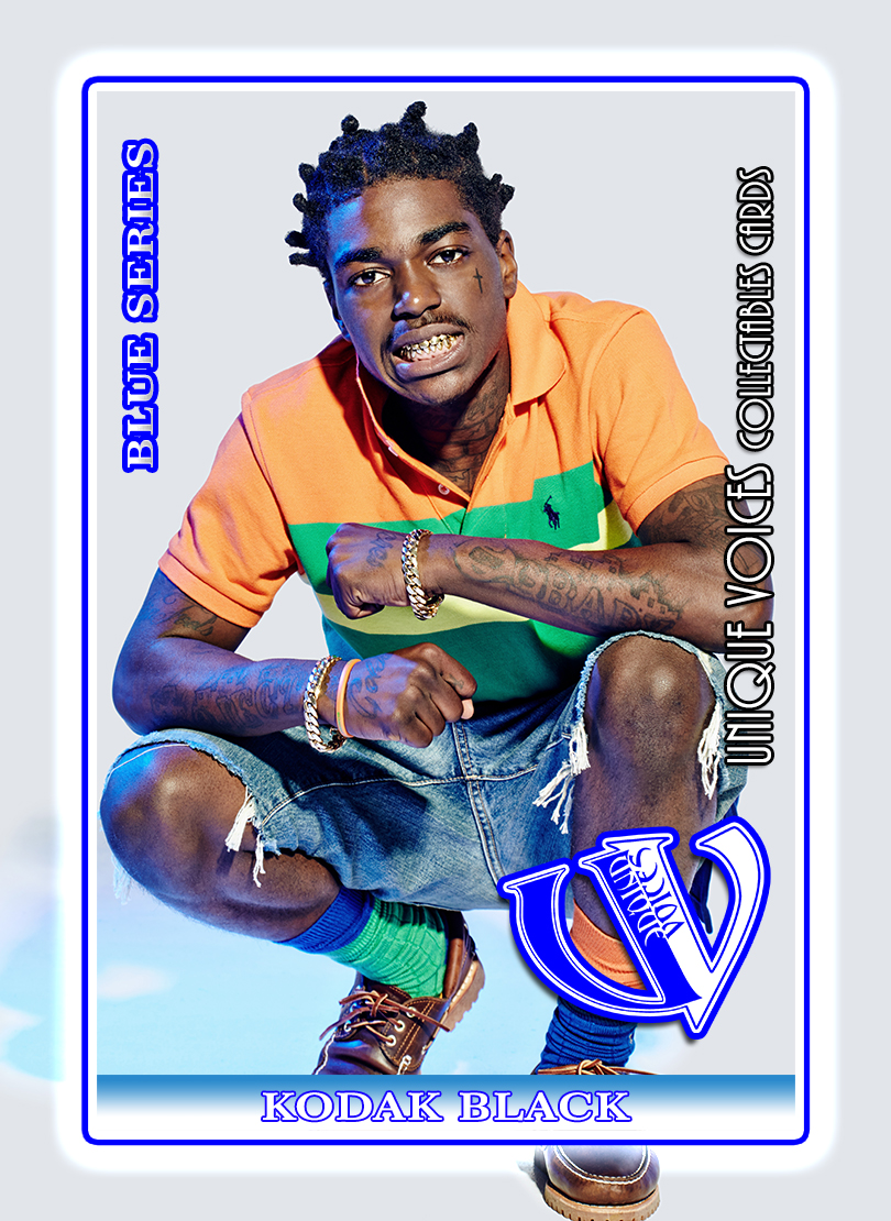 Kodak Black Blue Card